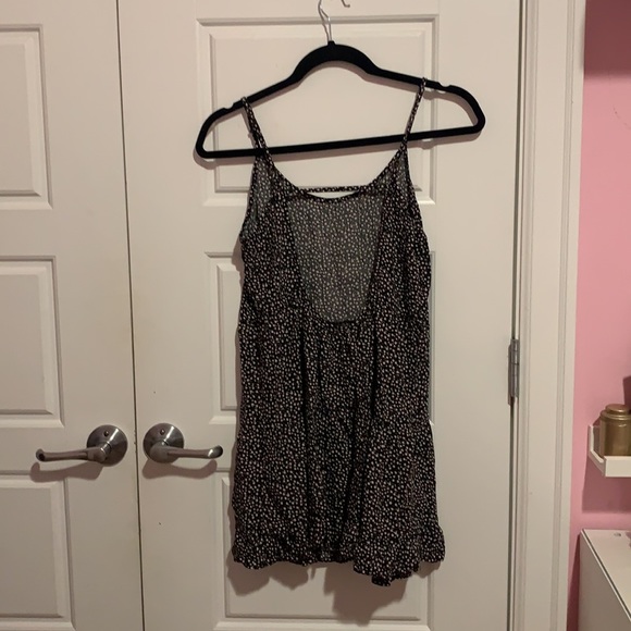 Garage Black floral summer dress - Picture 2 of 3